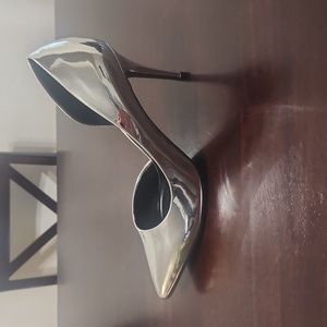 Silver heels